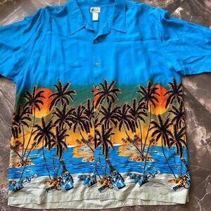 Cherokee Waikiki Wear Hawaiian Shirt Sz 2XL